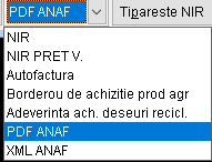 Opțiuni tipărire furnizori