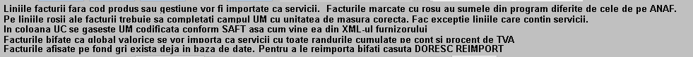 Arhiva electronică - verificare facturi