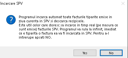 Fereastra de încărcare în timp real